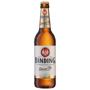 Binding Römer Pils – Ein feinherbes Pils mit ausgewogener Hopfennote und erfrischendem Geschmack, jetzt bei kiosk24-neuisenburg erhältlich.