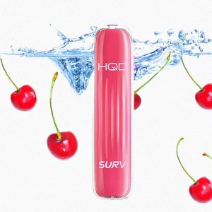 HQD SURV Cherry – Ein erfrischendes E-Liquid mit dem süßen und intensiven Geschmack von frischen Kirschen, ideal für ein genussvolles und fruchtiges Dampferlebnis, jetzt bei kiosk24-neuisenburg erhältlich.