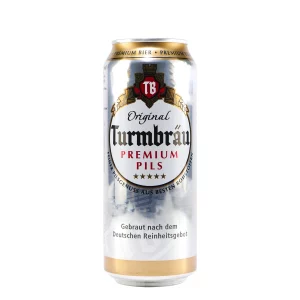 Turmbräu Pils 0,5L – Ein erfrischendes Pils mit einer feinen Hopfenbittere und einer angenehmen Malznote, jetzt bei kiosk24-neuisenburg erhältlich.