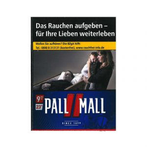 Pall Mall Red 22 Zigaretten – intensiver, kräftiger Rauchgenuss