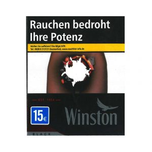 Winston Black Zigaretten 35stk – Kräftiger und vollmundiger Tabakgeschmack, jetzt bei kiosk24-neuisenburg erhältlich!