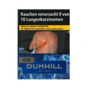 Dunhill KS Blue Zigaretten im Giga-Pack – 25 Stück, hochwertiger Virginia-Tabak, online bei kiosk24 kaufen