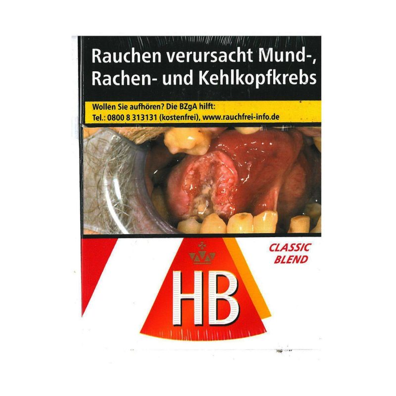 HB Classic Blend BP Zigaretten – 23 Stück, Big Pack, online bei kiosk24 kaufen
