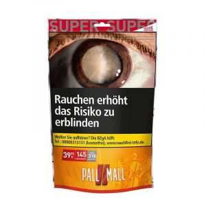 Pall Mall Allround Red Tabak 145g Beutel – Hochwertiger Feinschnitt-Tabak für Dreher und Stopfer | kiosk24