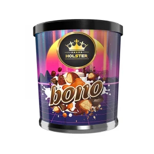 Shisha Tabak Holster - Bono 200g mit süßen und erfrischenden Aromen für ein langanhaltendes, harmonisches Shisha-Erlebnis.