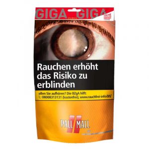 Pall Mall Tabak Red 110g kaufen bei kiosk24-neuisenburg